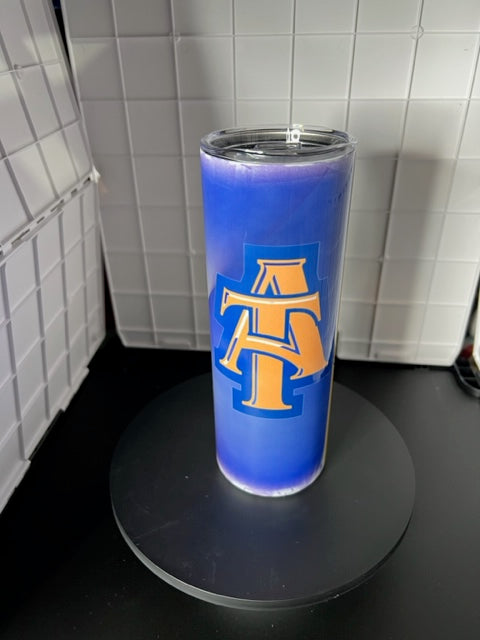 20 oz Skinny Customized Tumbler