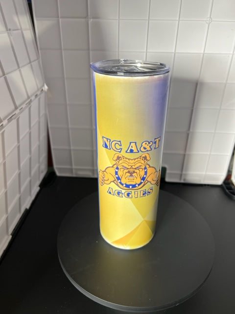 20 oz Skinny Customized Tumbler