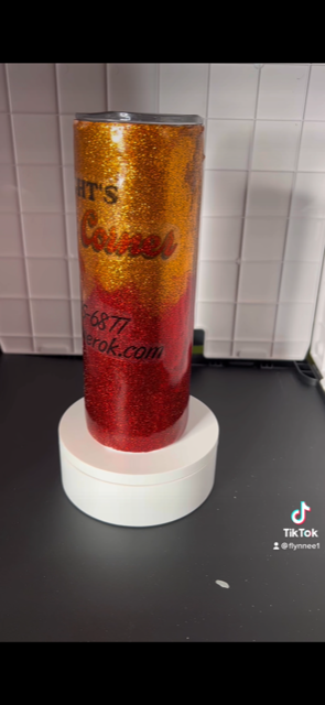 20 oz Skinny Customized Tumbler