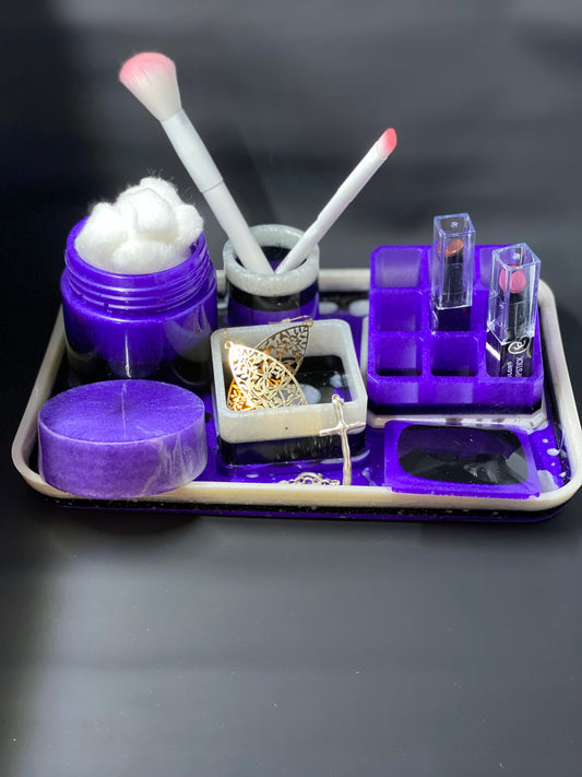 Custom made Vanity Tray Set BNI