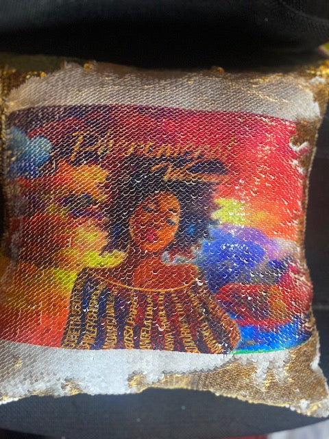 Custom made Sequence pillows 16x16