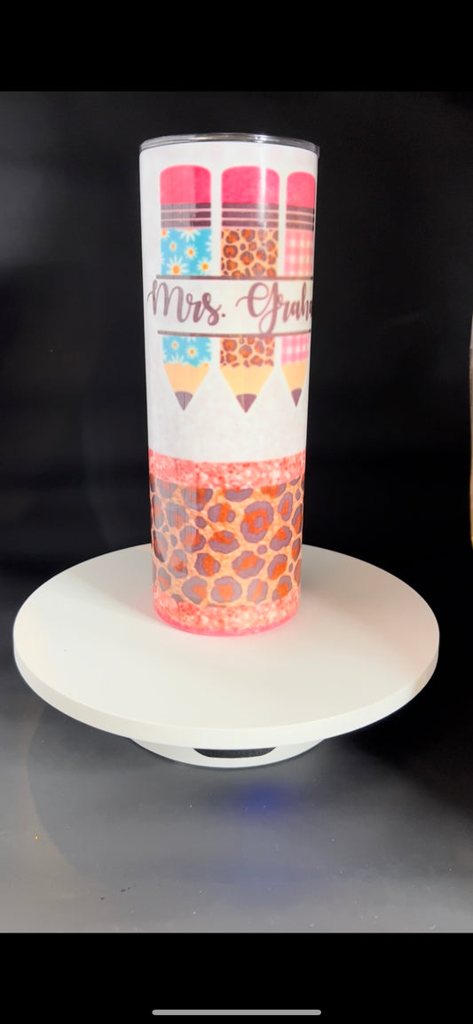 20 oz Skinny Customized Tumbler